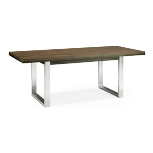 Table extensible en chêne 150/198 cm RIMINI
