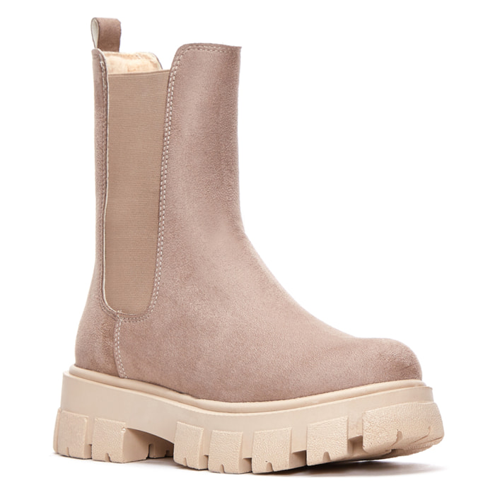 Stivaletti Donna colore Beige