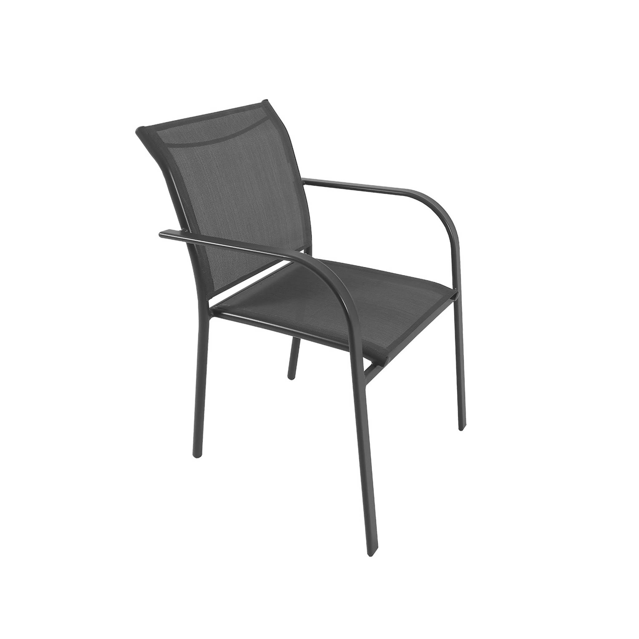 Table de jardin extensible aluminium + 8 assises VENTURA + AMARA