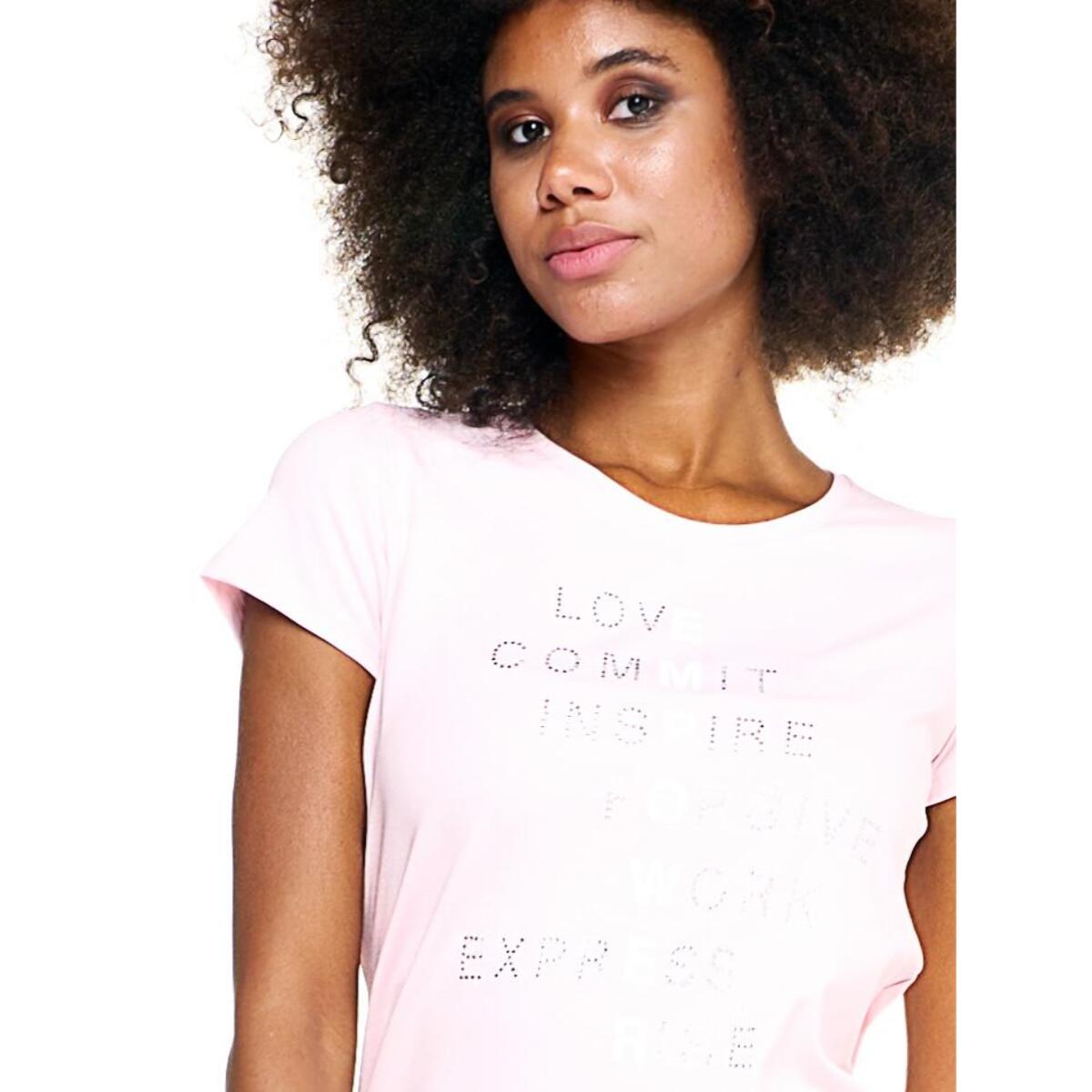 T-shirt Leone donna con maniche corte Leisure