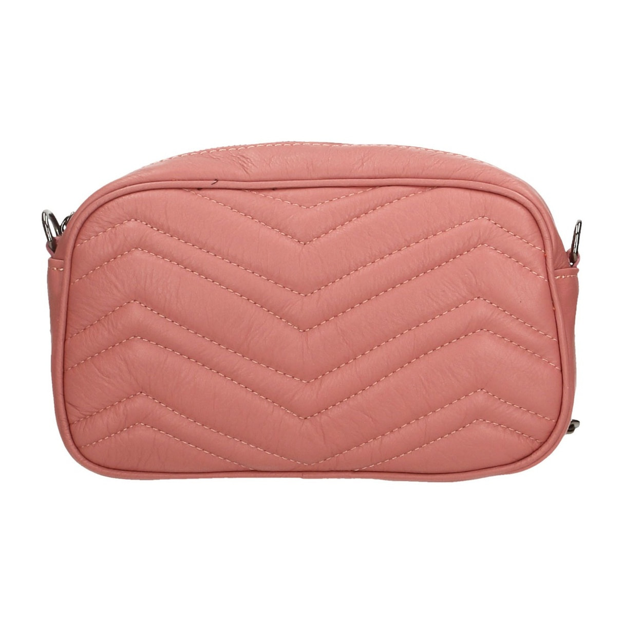 Borsa a tracolla da donna - Modello Cyane - Vera pelle - 24.0 x 13.0 x 7.0 cm