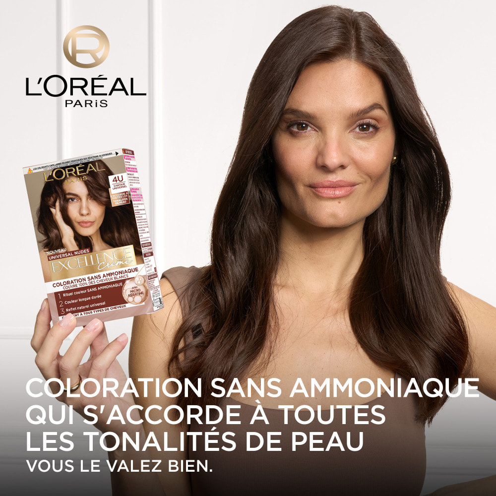 L'Oréal Paris Excellence crème Universal nudes Coloration 6 Blond foncé