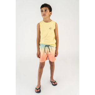 Camiseta de niño amarillo