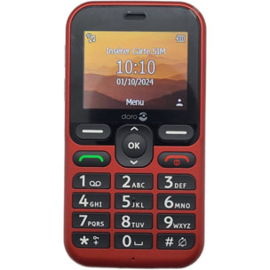 Téléphone portable DORO Leva L10 Rouge