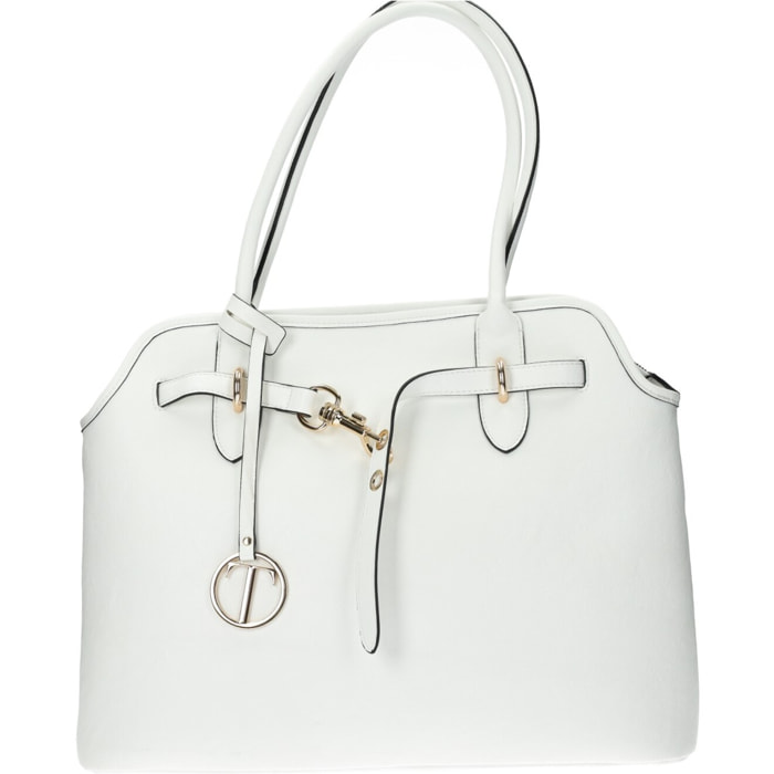 Borsa Adulto unisex Tata Italia Bianco