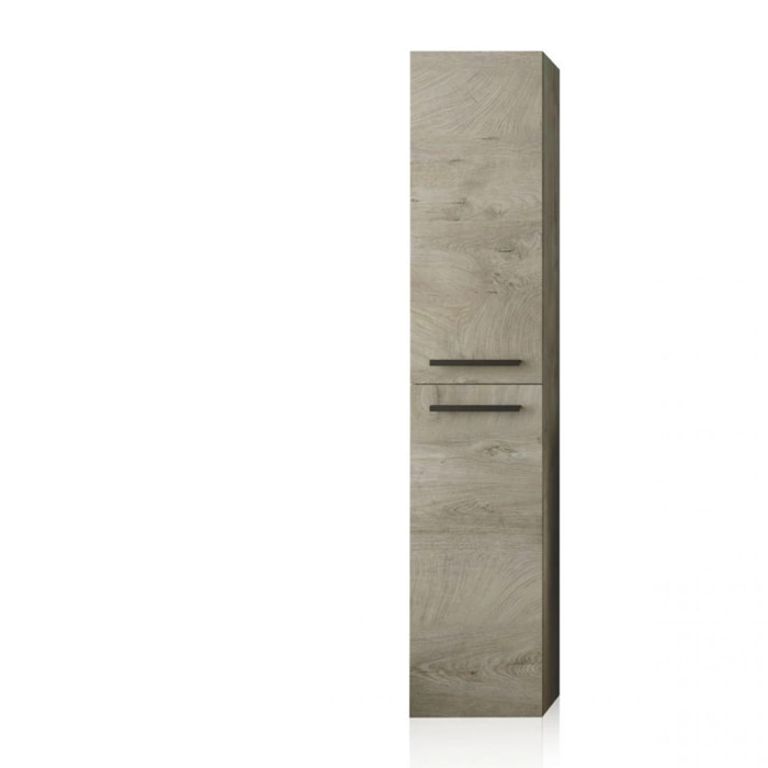 Columna de baño Sense 2 puertas Roble Alaska