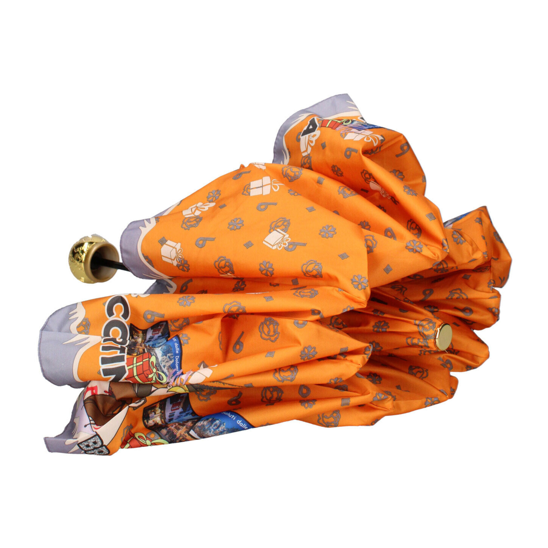 Ombrello da donna Textile Polyester 0x25,5x7 cm