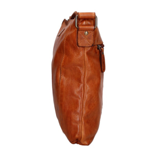 Borsa a tracolla  da uomo In Vera pelle Made in Italy 30x30x6 cm