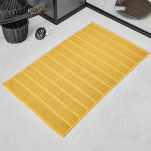 Tapis de bain uni ESSENTIAL jaune