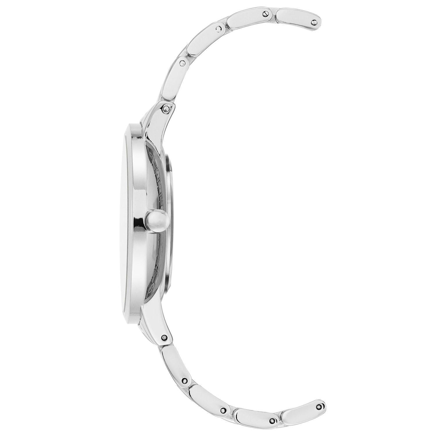 Reloj Nine West NW-2543GYSV Mujer Analogico Cuarzo con Correa de Aluminio