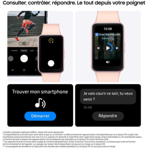 Montre santé SAMSUNG Galaxy Fit3 Rose