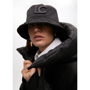 Cappello a secchiello con logo