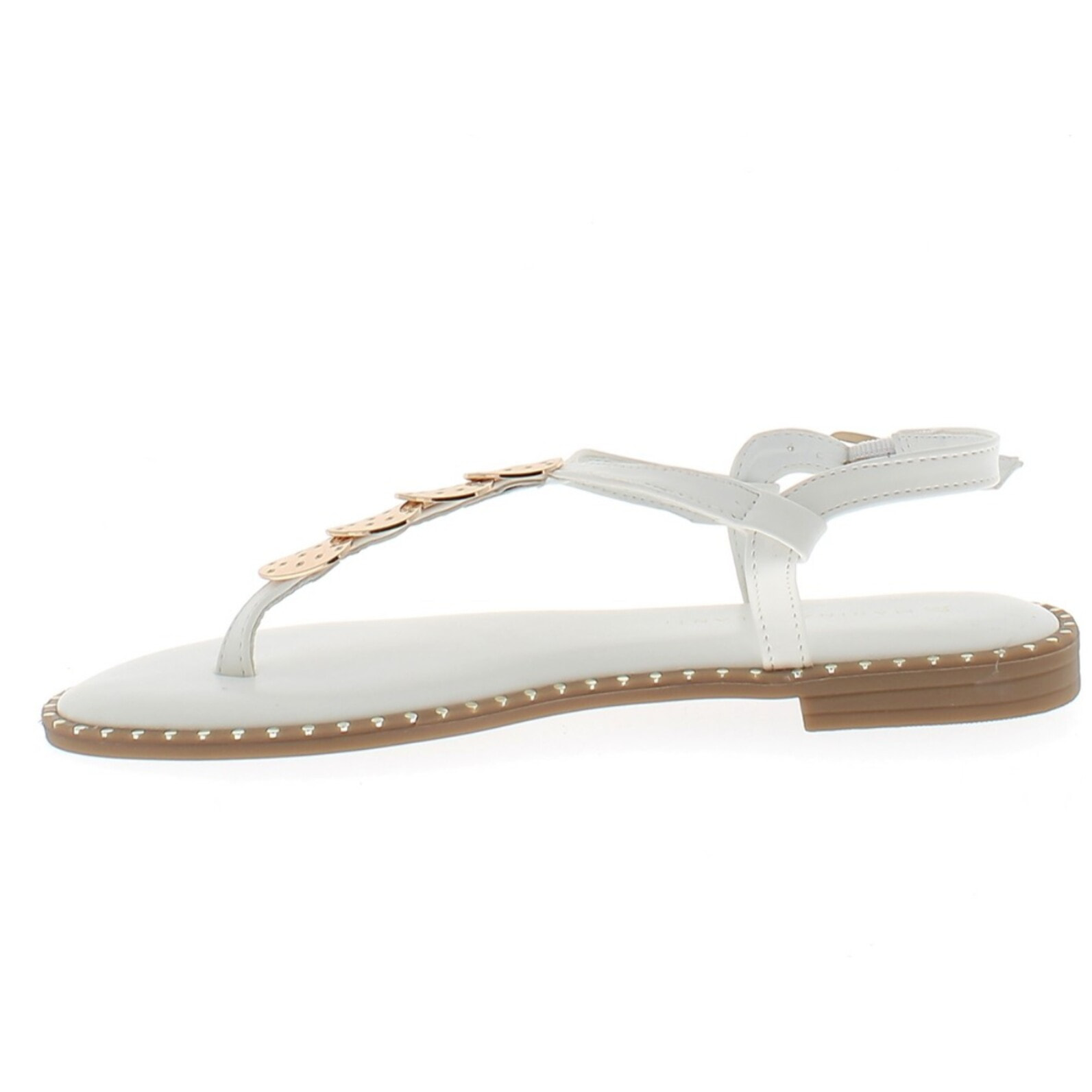 Marina Galanti Scarpe Donna Sandals Seashells Decoration MG 1P176 White