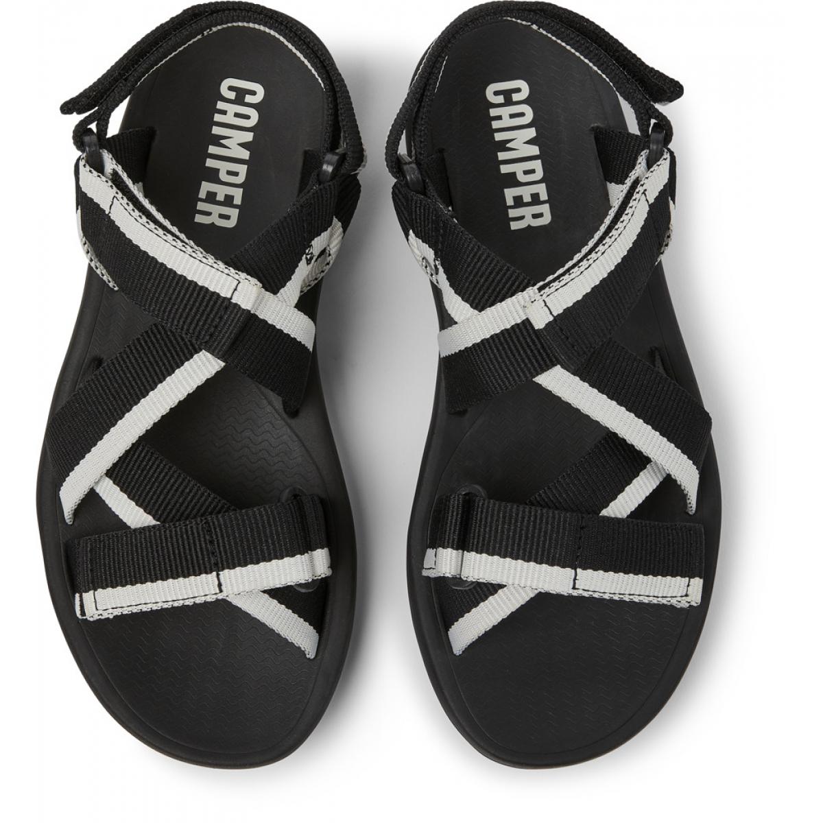 CAMPER Match - Sandalias Negro Mujer