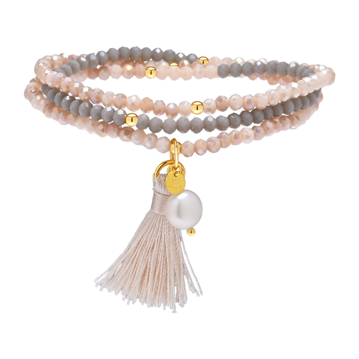 Pulsera Nydin acabado oro amarillo 18k