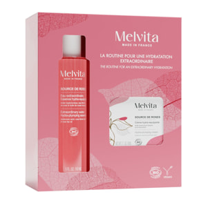 Source de Roses - Coffret Crème + Eau Extraordinaire Hydra-repulpante