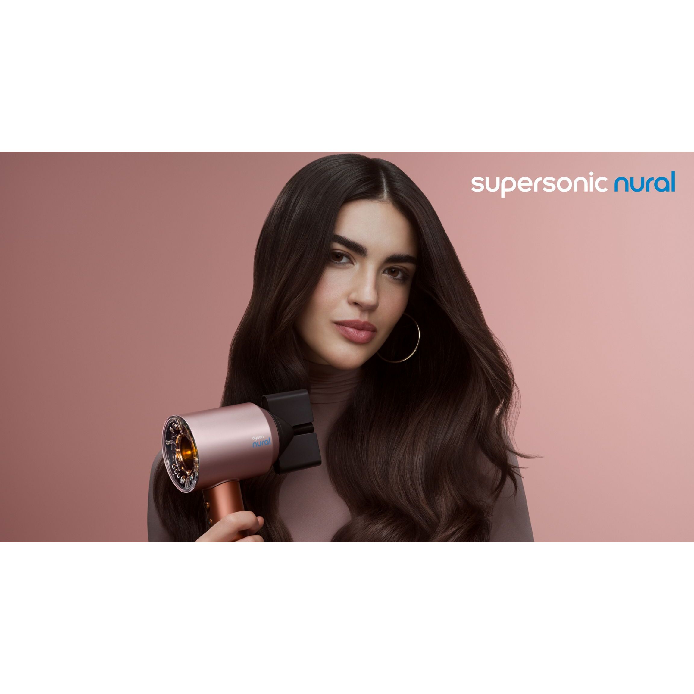 Sèche-cheveux Dyson Supersonic Nural™ – cheveux raides à ondulés (Soie Ambrée)