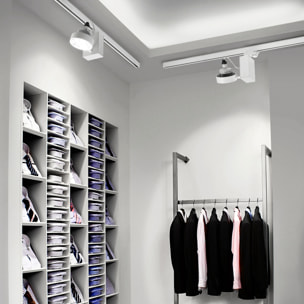 Forlight Proyector Ip20 Key Model Round Gu10 15W Blanco