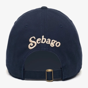 Cappelli Sebago Uomo Donna Blu CONNOR CANVAS