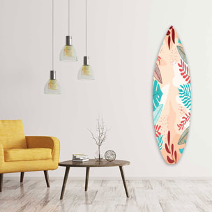 Planche de surf décorative california girl Tableau alu Dibond