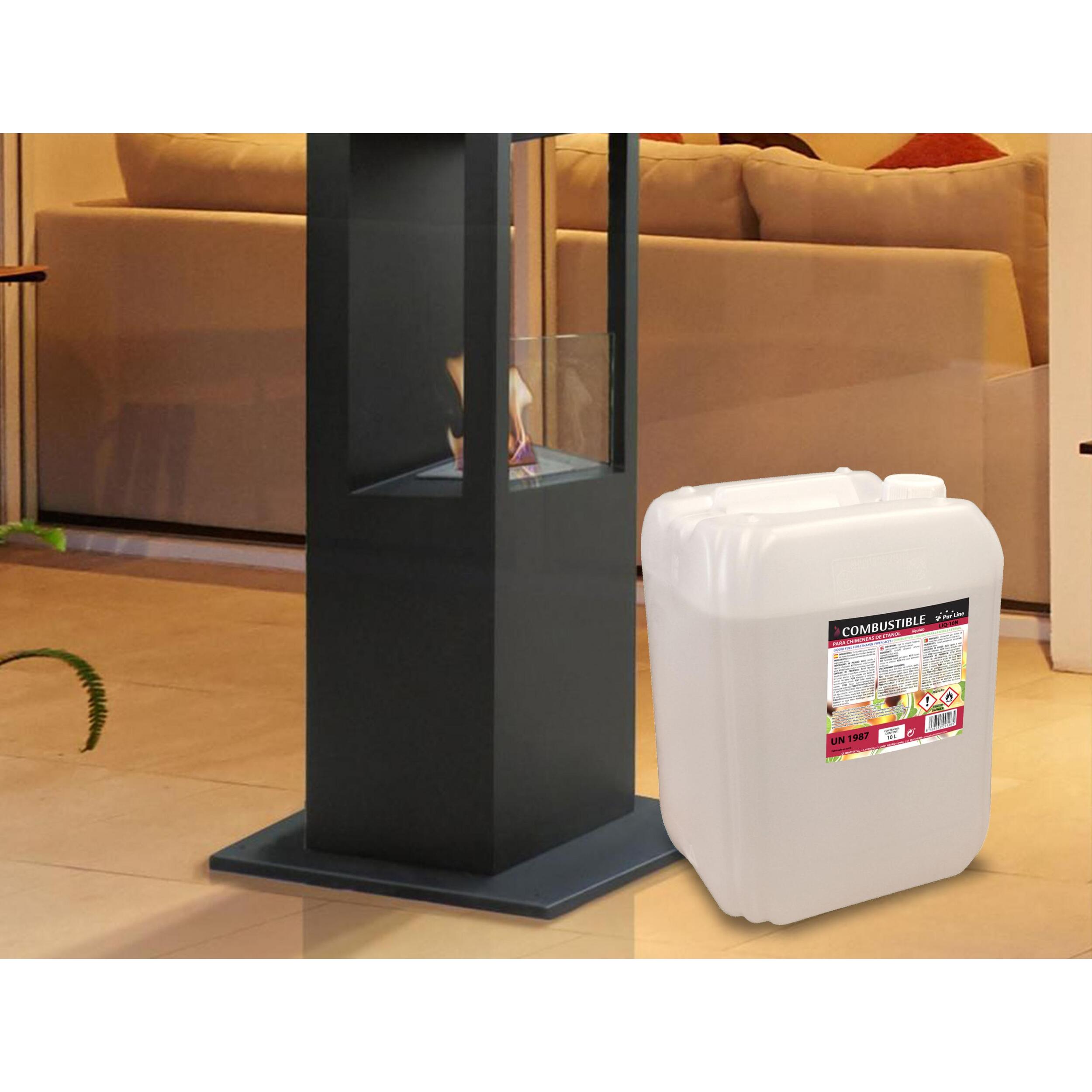 Combustible Etanol de origen natural aroma neutro  garrafa LIQ-10N PURLINE  W