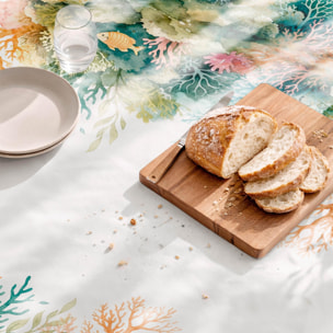 Mantel antimanchas RIVIERA MULTICOLOR - 100% algodón