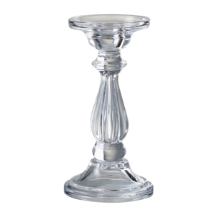 J-Line chandelier/Bougeoir Tibo - verre - transparent - small