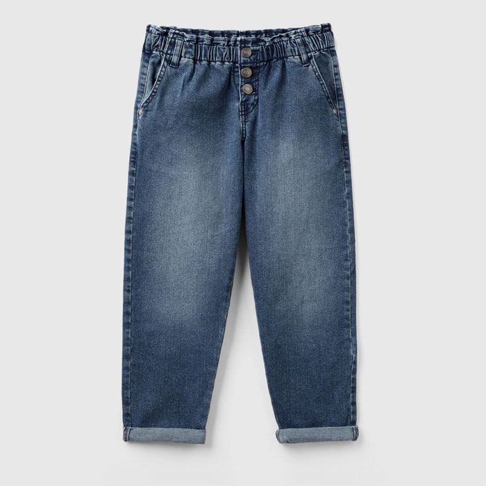 Jeans - algodón - azul