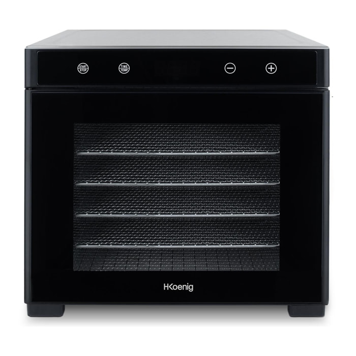 DSY900 H.Koenig, Deshidratador de alimentos , 6 bandejas de secado extraíbles, 650W