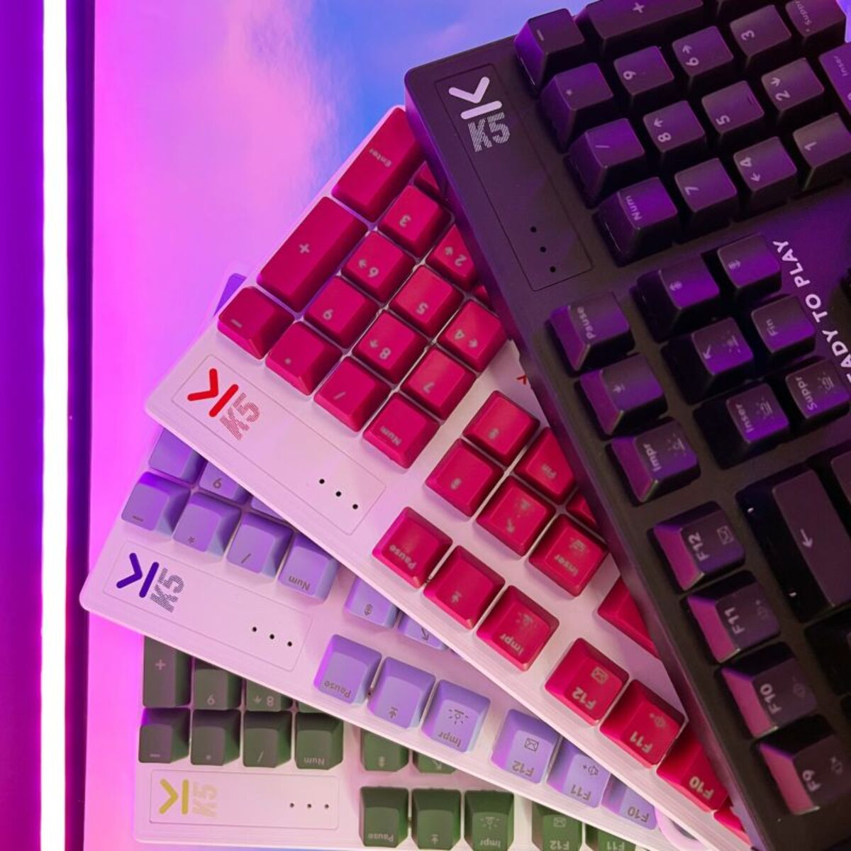 Clavier gamer SKILLKORP K5 MAGENTA Access