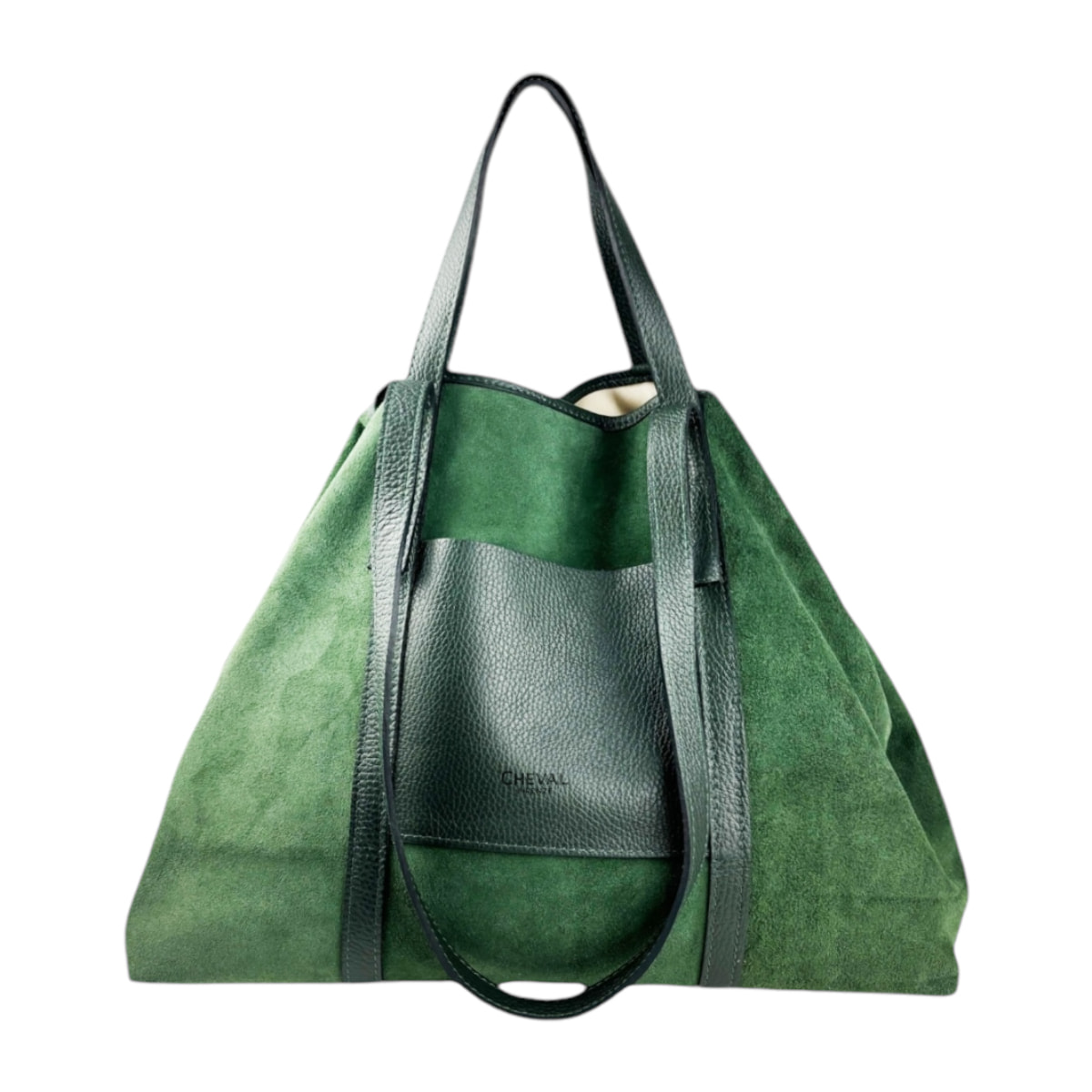 Bolso de Hombro Cheval Firenze Formentera F/W Botella Verde