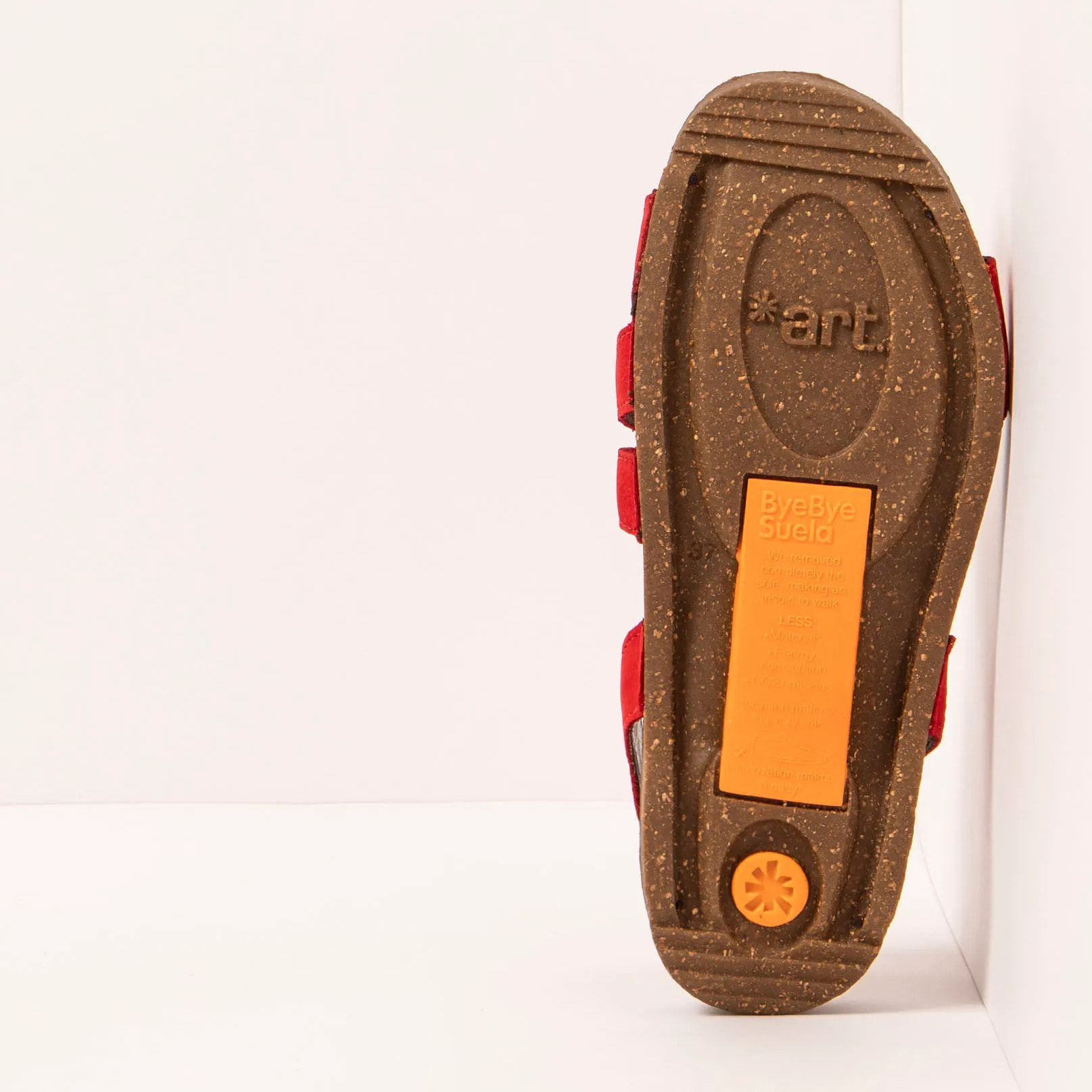 Sandalias 1045 NOBUCK RED/ I BREATHE color Red