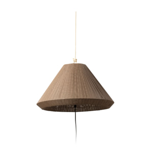 SAIGON OUT Lampe portable et suspension grise/marron T70 hole cap