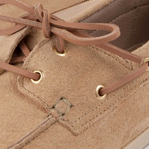 Náutico De Piel - Beige