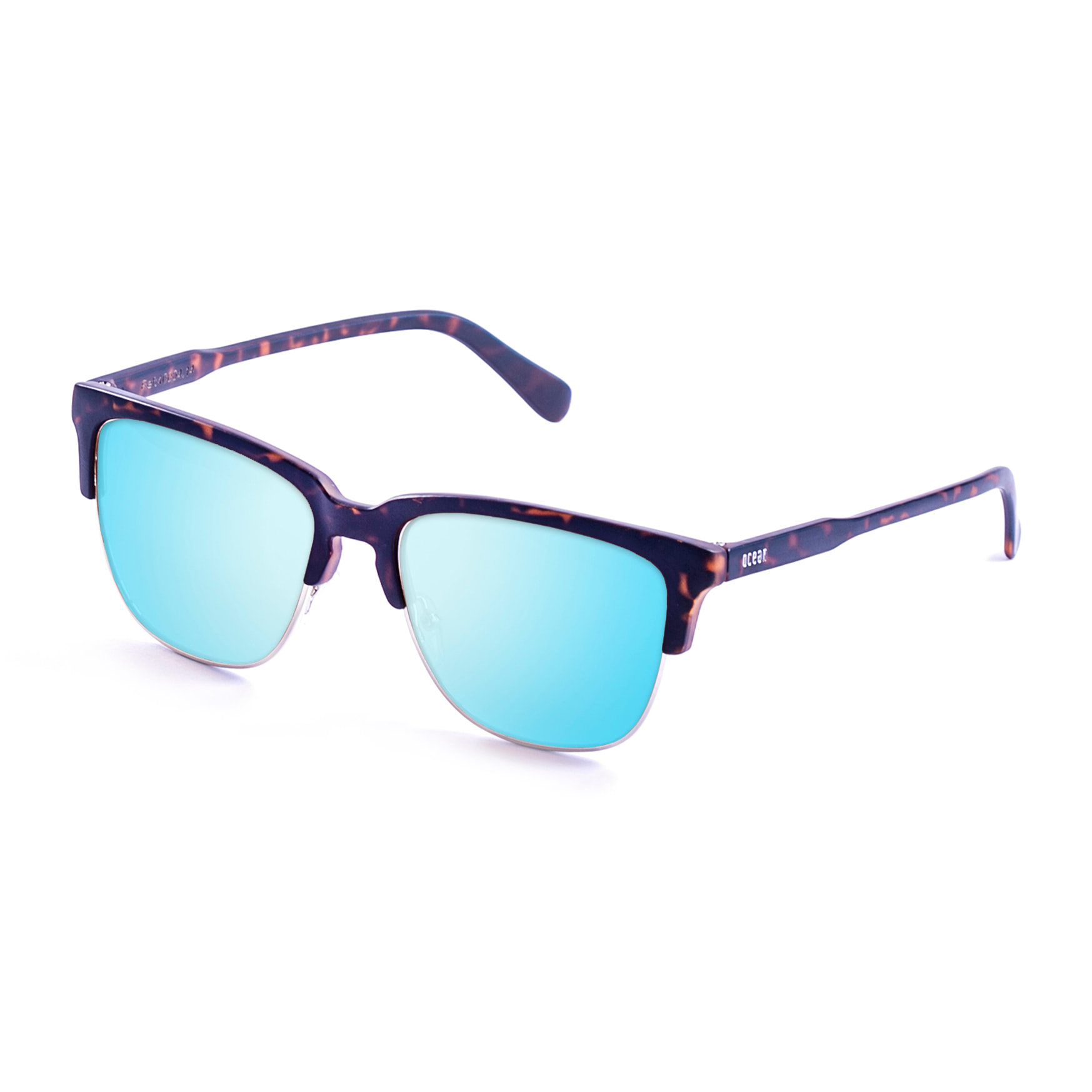 Gafas de sol OCEAN LAFITENIA - Carey mate / Revo azul cielo