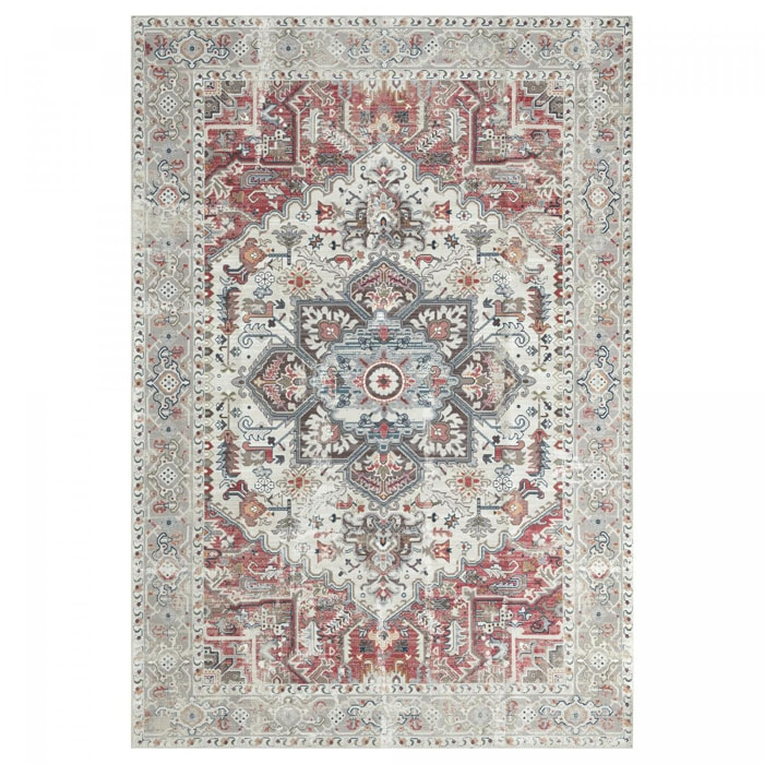 Tapis orient tissé en coton motif classique CIHA