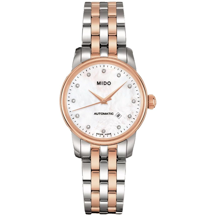Reloj Mido M76009691 Mujer Analogico Automatico con Correa de Acero inoxidable