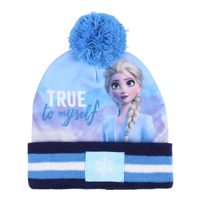 Set berretto con pon pon e guanti Frozen Lei Disney Multicolor