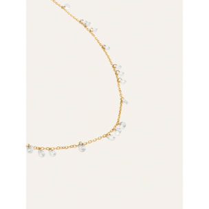 Collar Starlight Acero Baño Oro