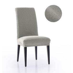 Funda Elástica para silla con RESPALDO pack2 unidades modelo MARCELA