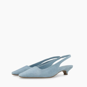 ZAPATOS DE SALÓN AZULES A-MIÑO