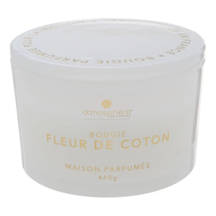 Bougie parfumée 440 g Glowy fleur de coton