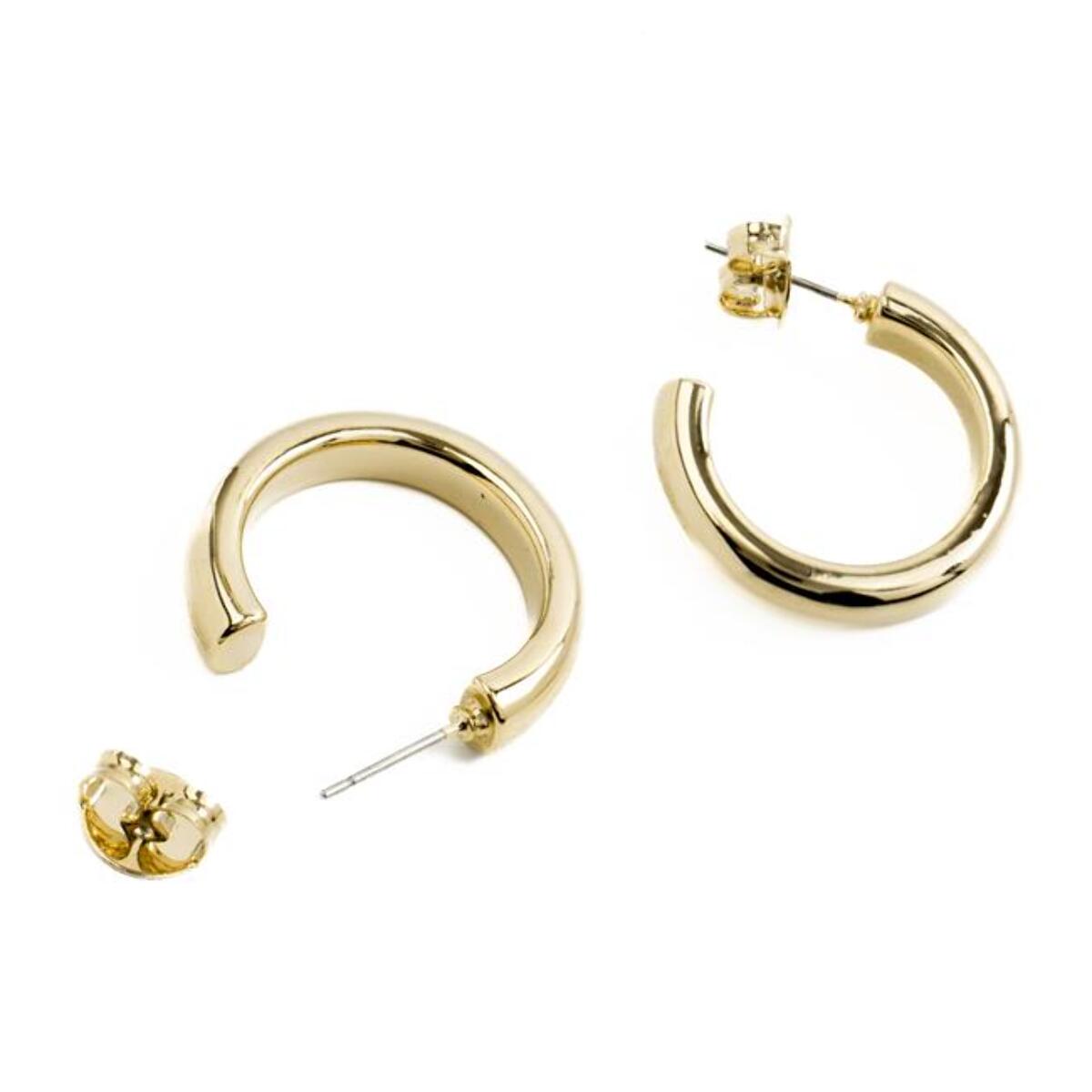 Pendientes Lux by Lux acabadoss en oro 18k