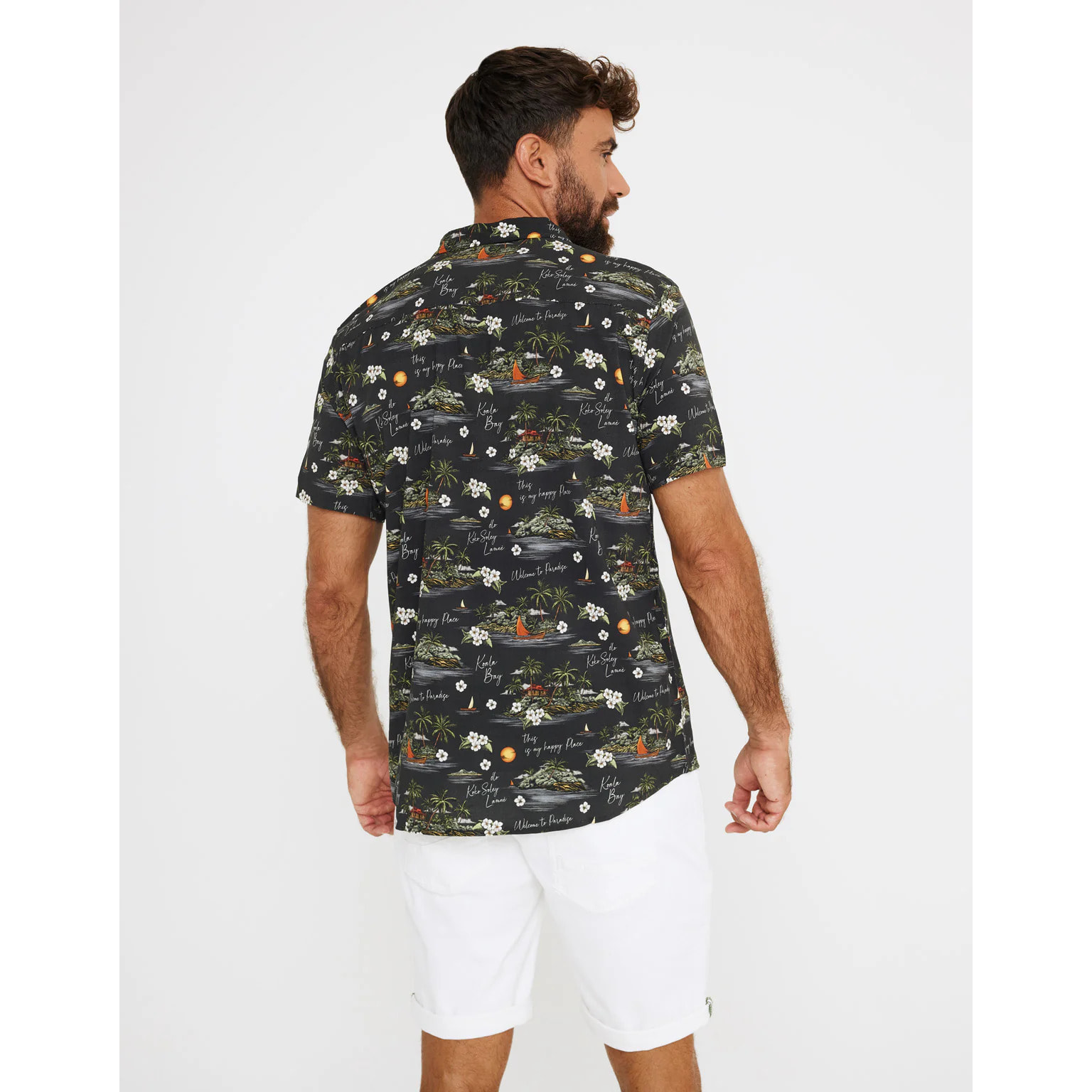 Camisa Manga Corta Negro - Pirata