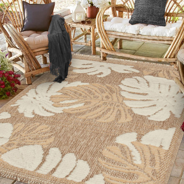 Tapis extérieur tissé kilim rectangle PAHO