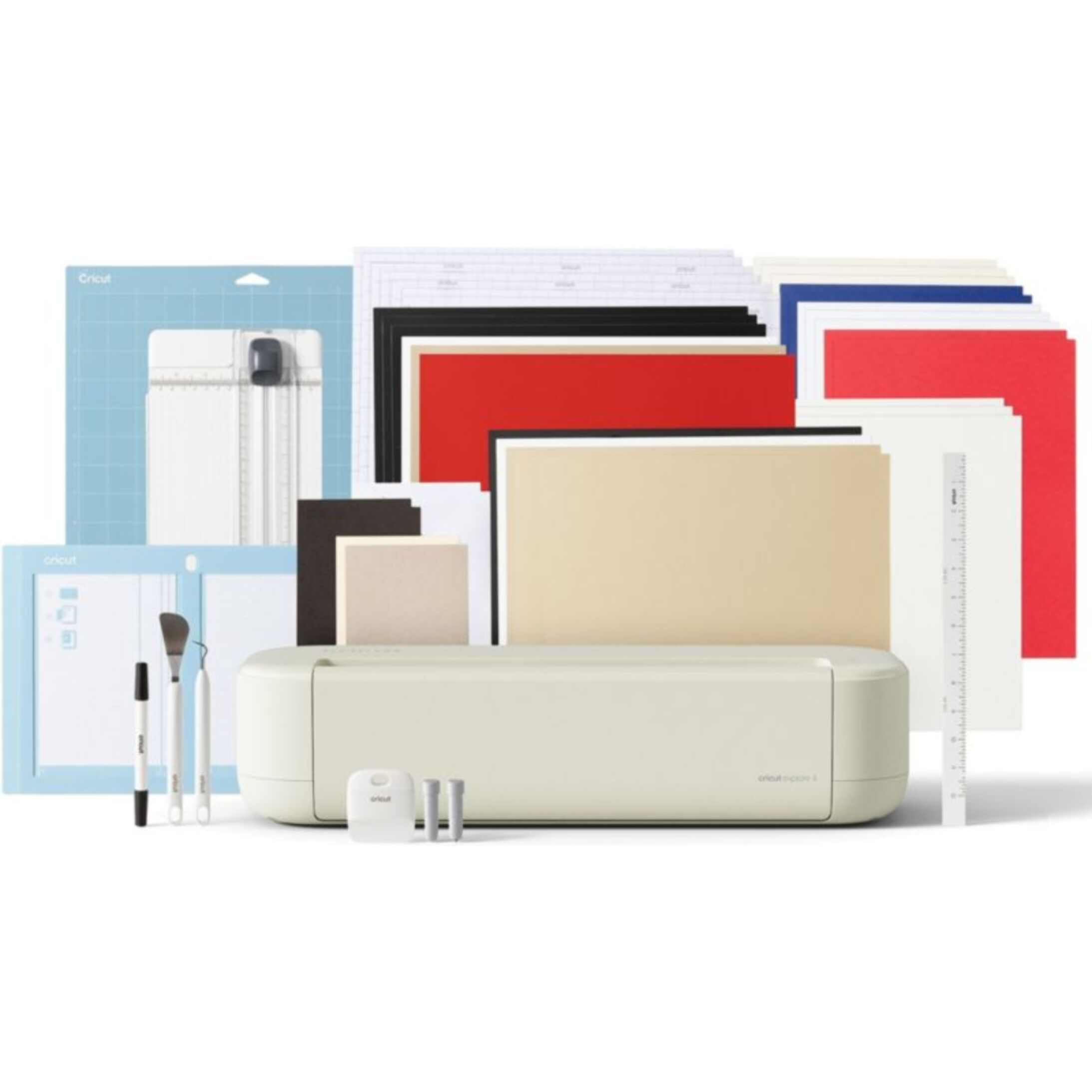 Machine de découpe CRICUT Pack Explore 5 Crème