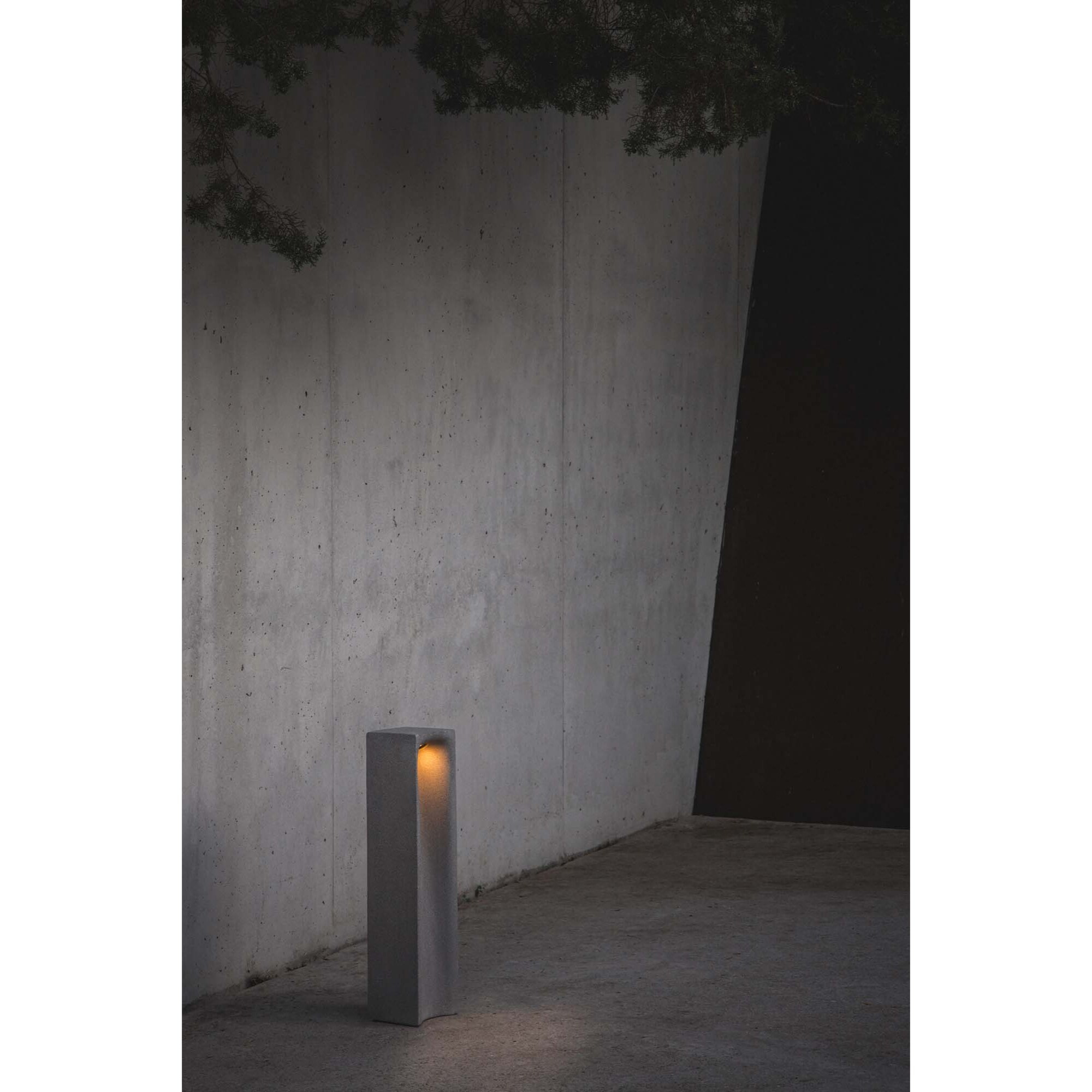 GROT 400 Lampada paletti muro grigio 3000K