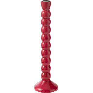 J-Line chandelier - bois de manguier - rose