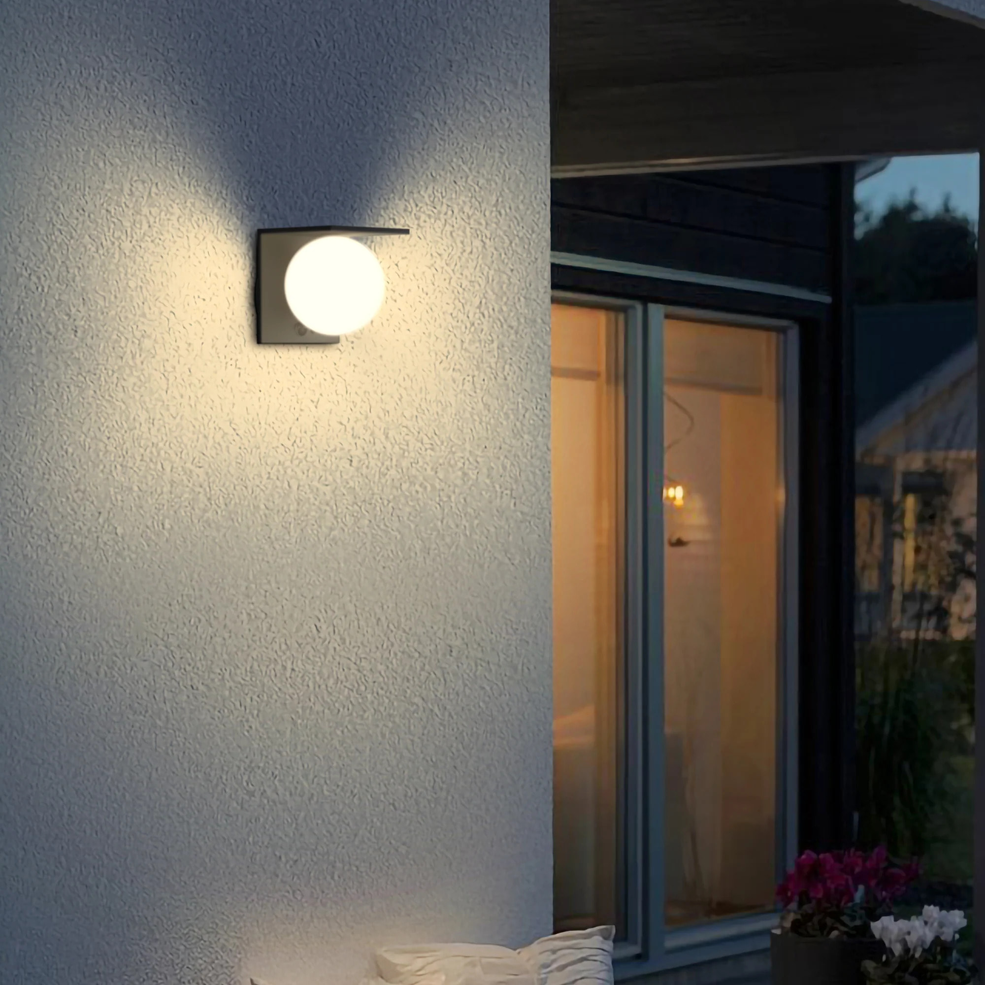 Applique solaire sensor BOLLY 1000LM