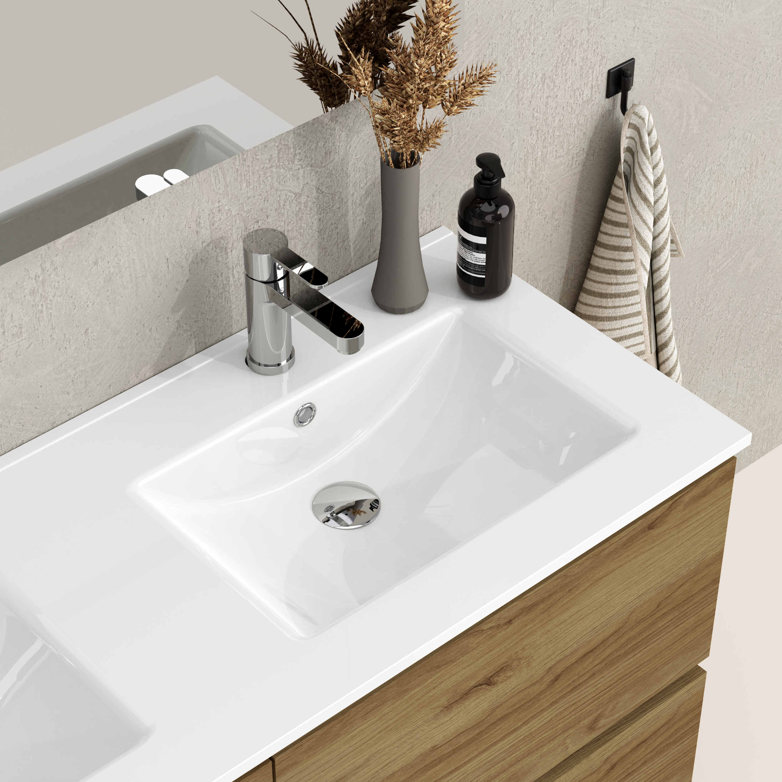 Conjunto mueble de baño SEA Alday, 120cm, Teka